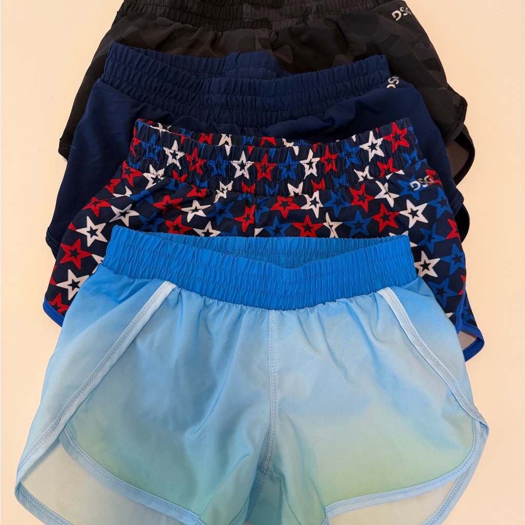 Dsg And Target Girls Athletic Shorts - 4-Pack Euc Size 4-5t